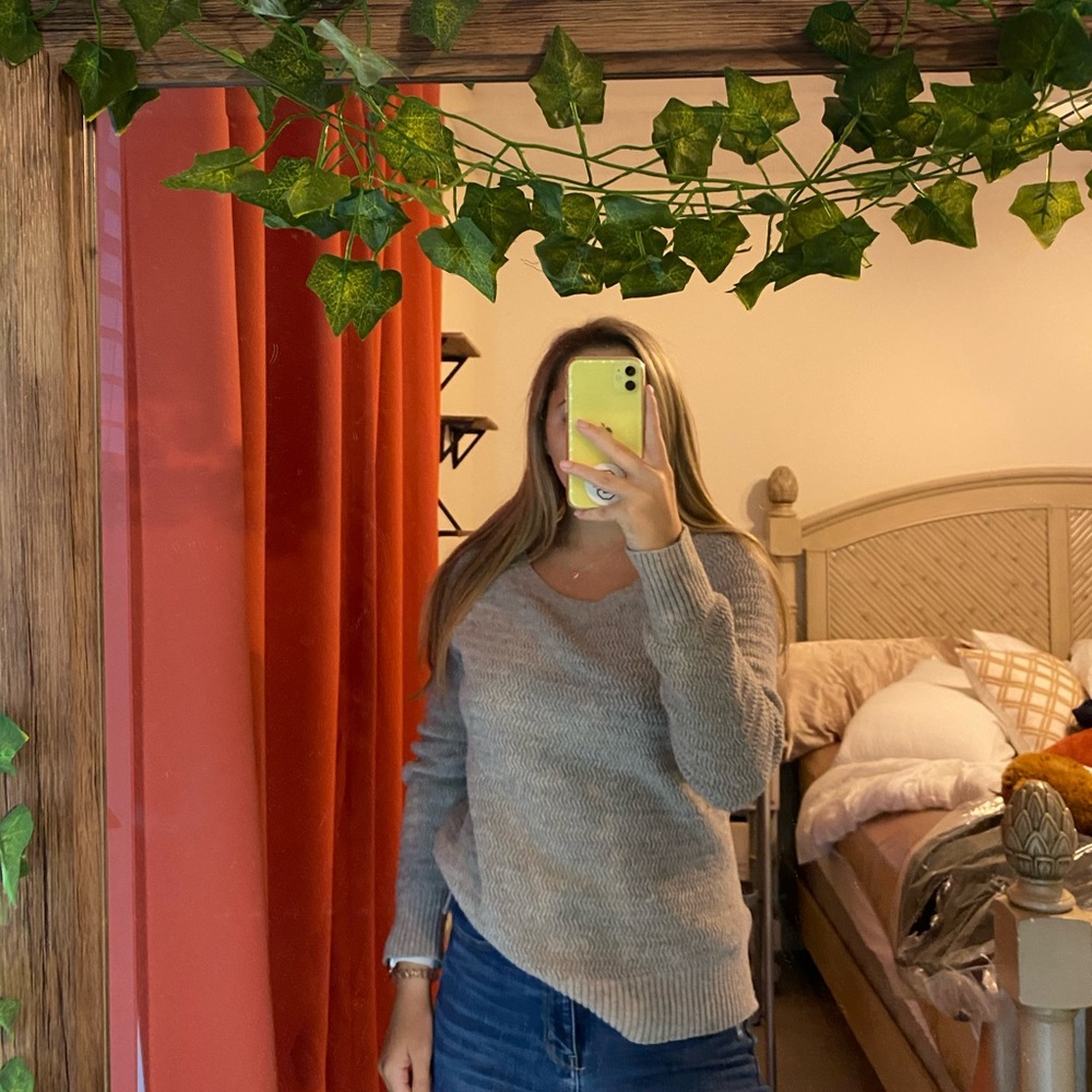 Tan sweater